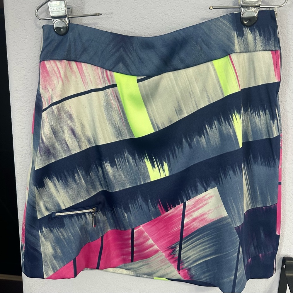 Jamie Sadock Navy and Pink Skort